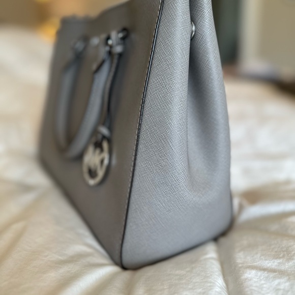 Michael Kors Saffiano Leather Satchel - Picture 5 of 9